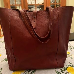 Lucky Brand leather tote